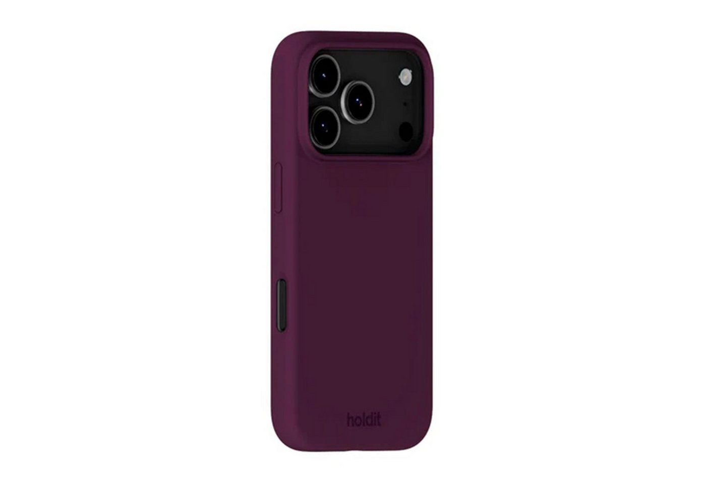 holdit Backcover Holdit Silicone Case Apple iPhone 18 Pro / 17 Pro - Deep Plum – Bild 2 von 2
