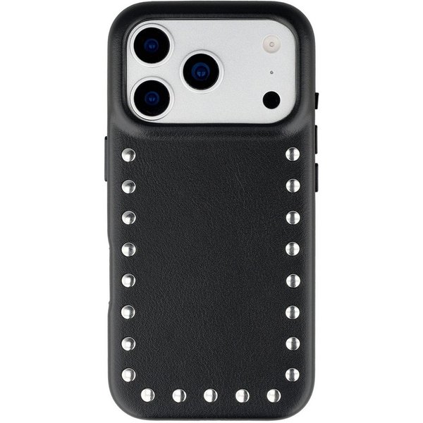 Selencia Backcover Selencia Studs Backcover mit MagSafe Apple iPhone 17 Pro Max - Velvet