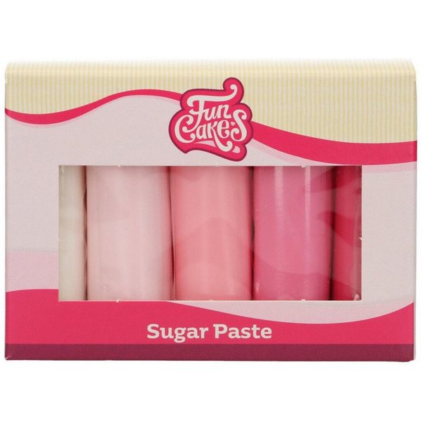FunCakes Backdekoration FunCakes Rollfondant Multipack 5 x 100 g