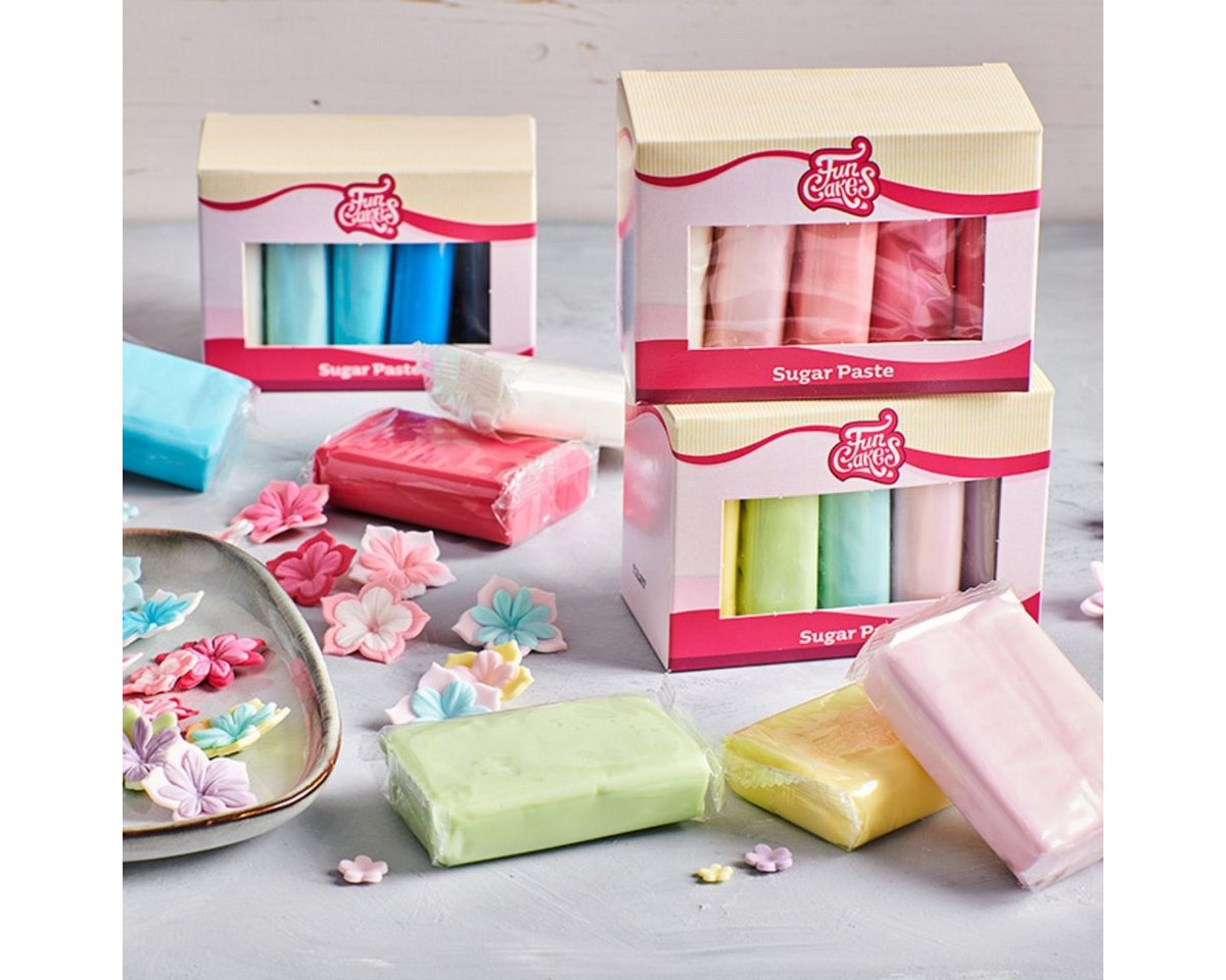 FunCakes Backdekoration FunCakes Rollfondant Multipack 5 x 100 g – Bild 3 von 3