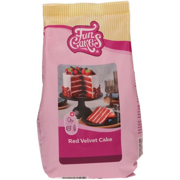 FunCakes Backmischung FunCakes Mix für Red Velvet Cake, Samtrot Kuchen