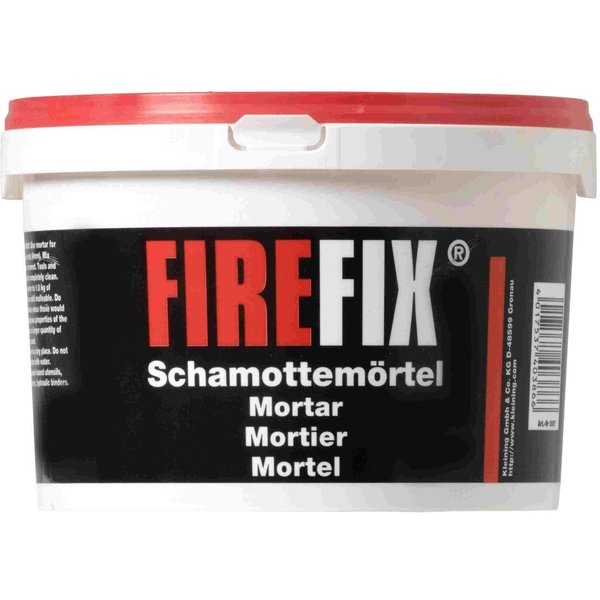 Firefix Backofenrost FireFix Schamottmörtel 2,5 kg, Holz