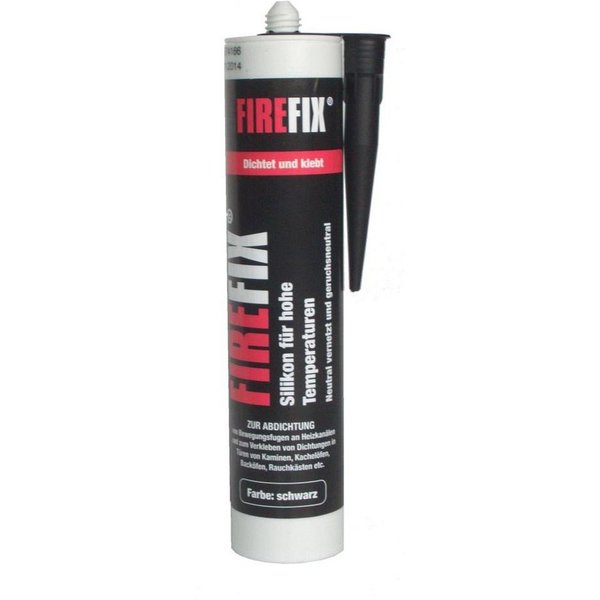 Firefix Backofenrost FireFix Silikon hitzebeständig schwarz 310 ml, Silikon