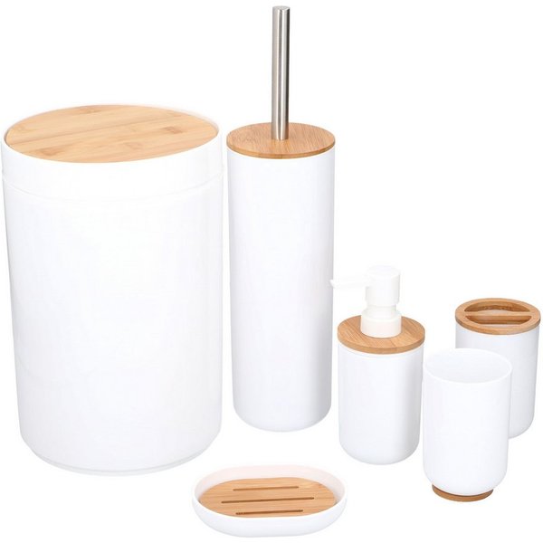 Alpina Badaccessoire-Set alpina Badezimmer Set Weiß