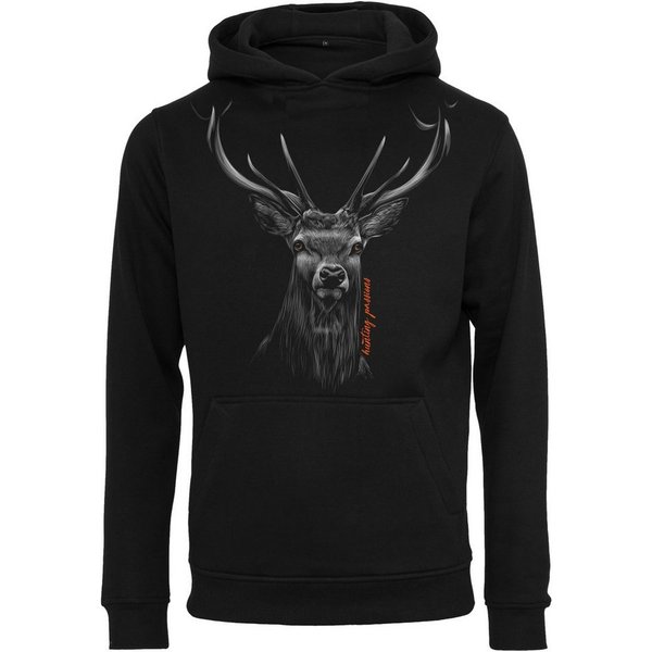 Baddery Kapuzenpullover Jäger Hoodie: "Hunting Passion" - Geschenk für Jäger, hochwertiger Siebdruck, auch Übergrößen