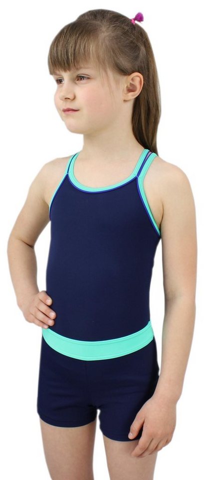 Aquarti Badeanzug Aquarti Mädchen Badeanzug mit Bein Racerback – Bild 2 von 5