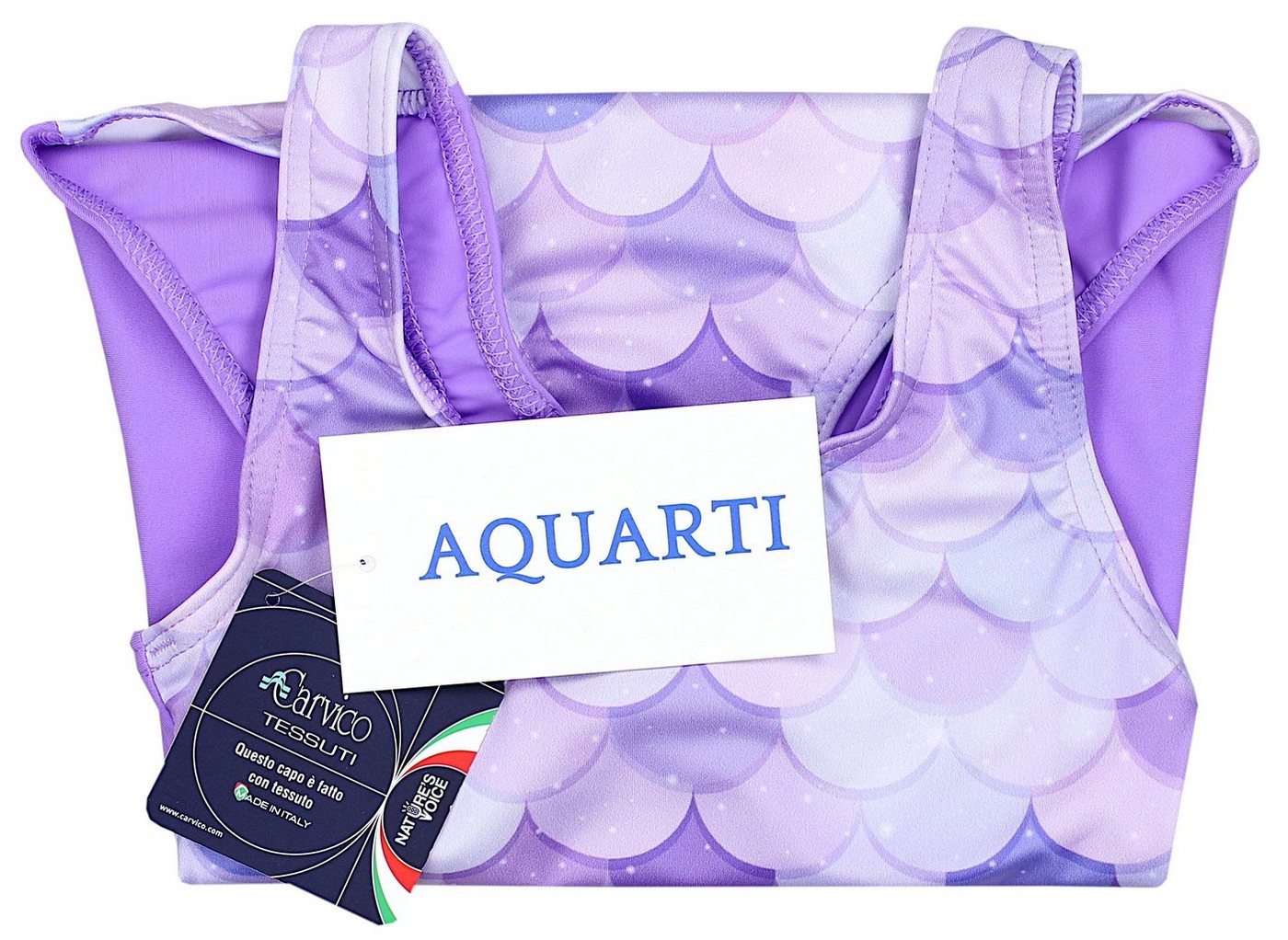 Aquarti Badeanzug Aquarti Mädchen Badeanzug mit Ringerrücken Print – Bild 5 von 5