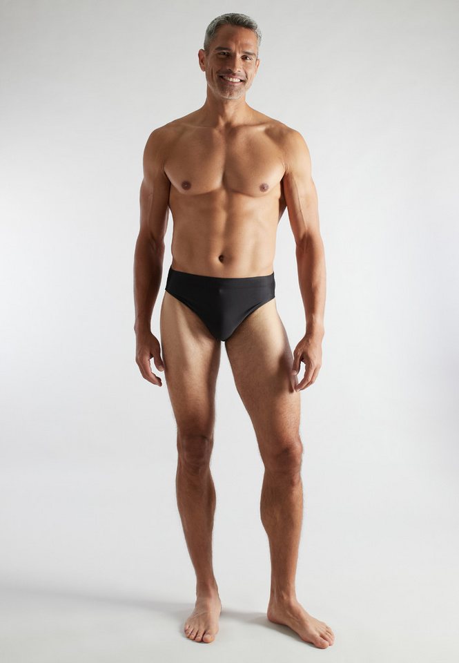 CECEBA Badehose CECEBA Herren Badeslip schwarz uni (1-St) – Bild 2 von 4