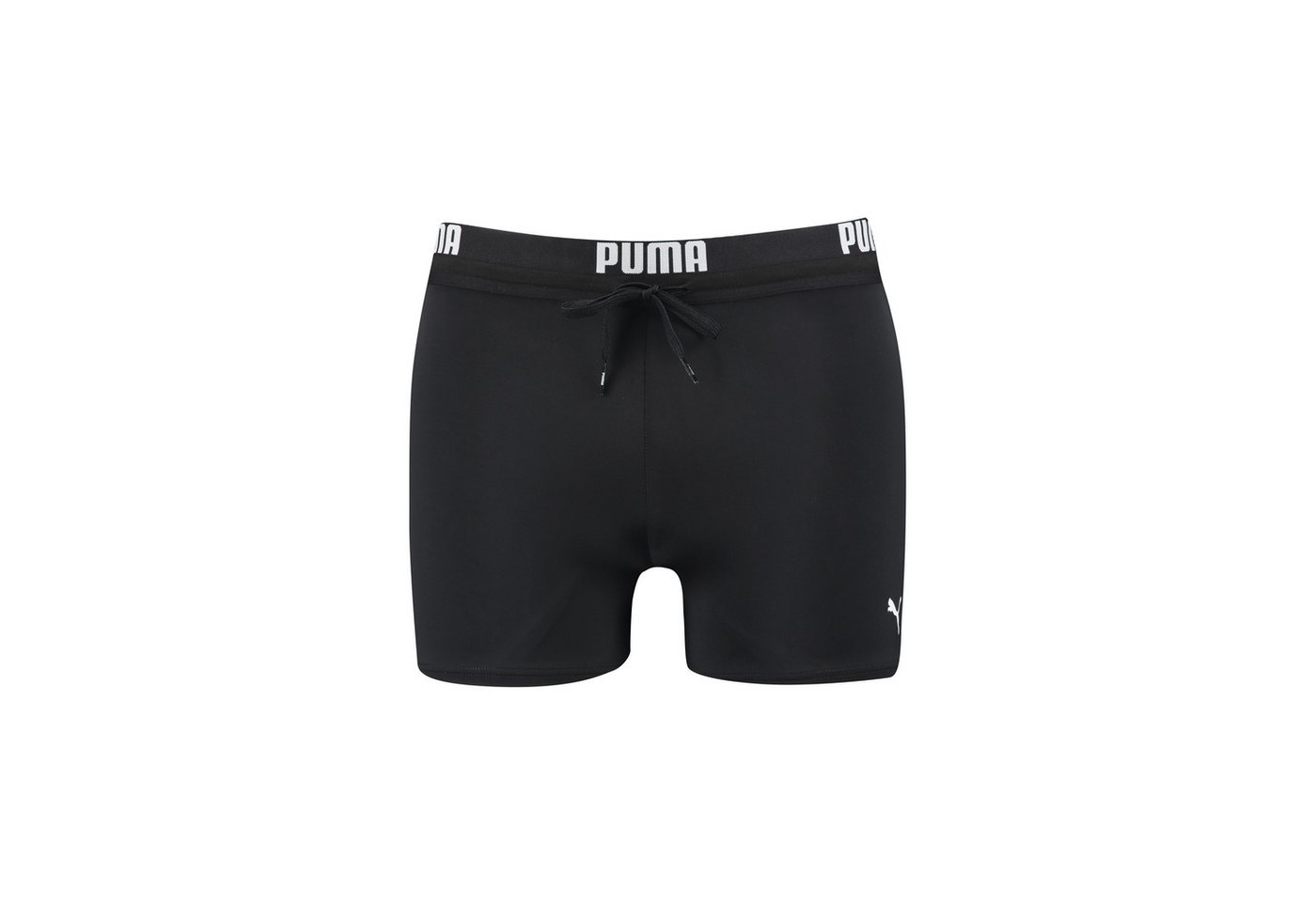 PUMA Badehose PUMA SWIM MEN LOGO TRUNKS elastischer Logobund mit integriertem Kordelzug – Bild 2 von 5