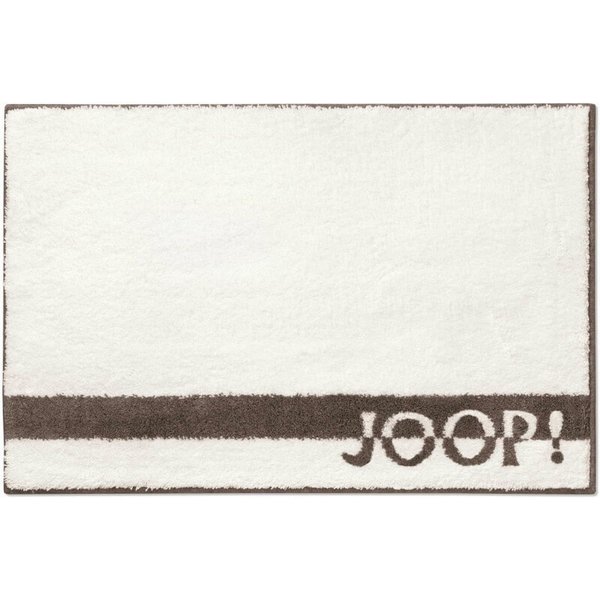 JOOP! Badematte JOOP! Badteppich 141 LOGO STRIPES, 100% Polyacryl