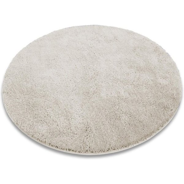 Karat Badematte Karat Hazy Rund, Viele Farben & Größen, Polyester, rutschfeste Latexbeschichtung, waschmaschinenfest, Polyester, extra weicher Flor