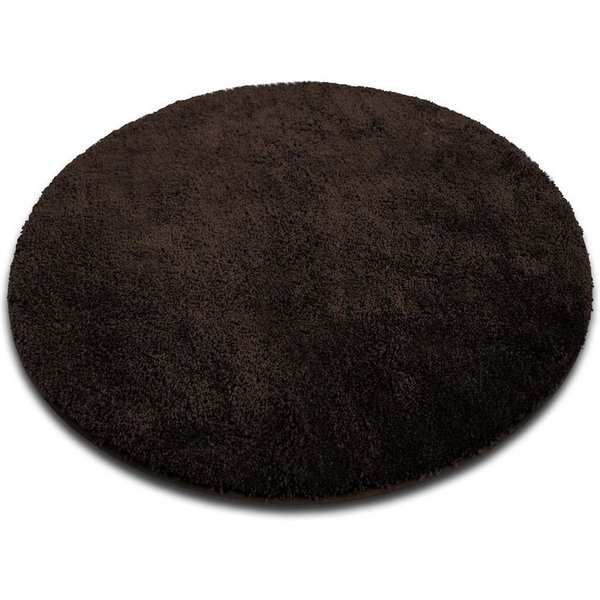 Karat Badematte Karat Hazy Rund, Viele Farben & Größen, Polyester, rutschfeste Latexbeschichtung, waschmaschinenfest, Polyester, extra weicher Flor