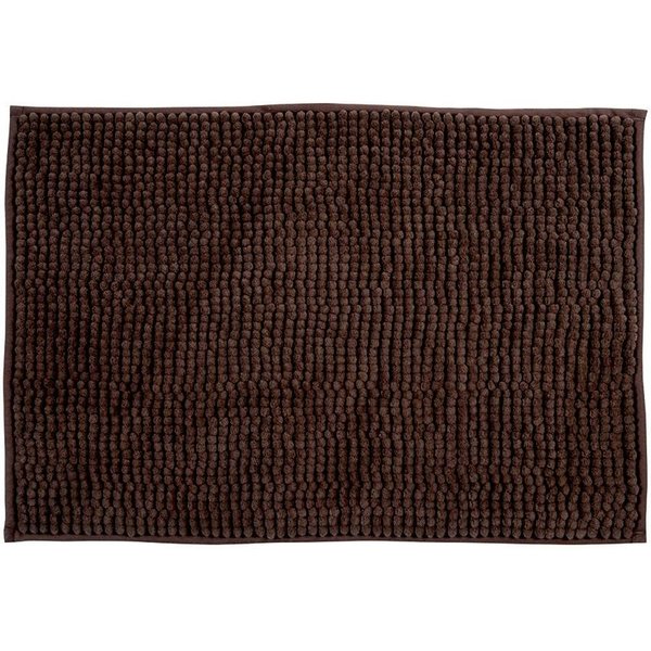 MSV Badematte MSV Badteppich Badvorleger Duschvorleger Chenille Hochflor Badematte, Höhe 12 mm, Badteppich, Waschbar 30°, Polyester Microfaser, rechteckig