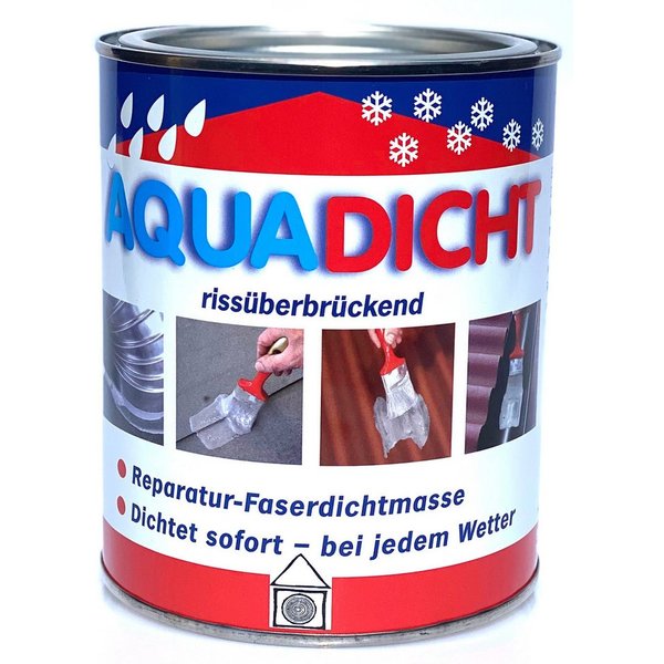 Baden Chemie Dichtstoff Aqua Dicht - Dose 750 ml, Synthesekautschuk, gebrauchsfertig, haftet auf fast allen Untergründen