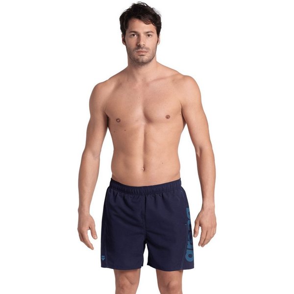 Arena Badeshorts FUNDAMENTALS ARENA LOGO BOXER R schnelltrocknendes Material, mit elastischem Bund