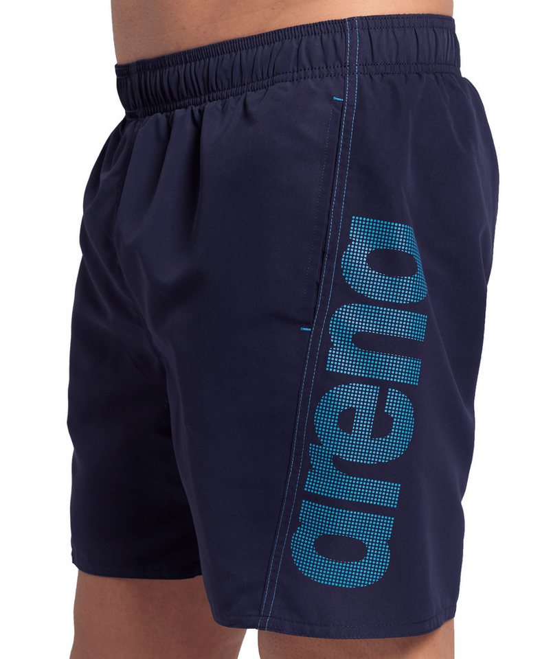 Arena Badeshorts FUNDAMENTALS ARENA LOGO BOXER R schnelltrocknendes Material, mit elastischem Bund – Bild 3 von 5