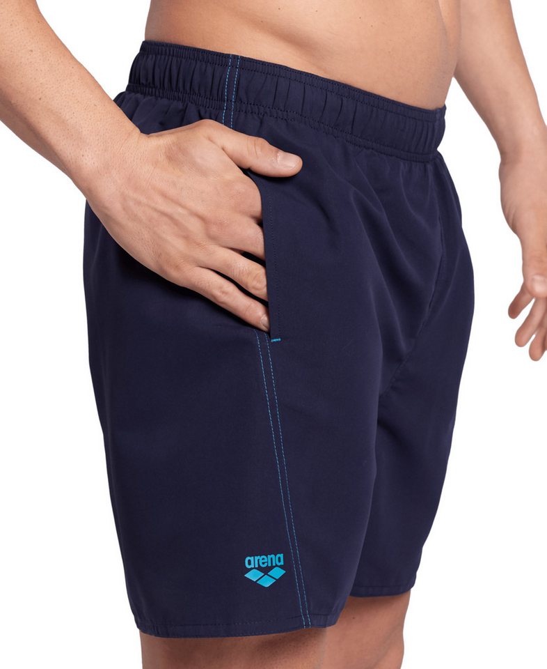 Arena Badeshorts FUNDAMENTALS ARENA LOGO BOXER R schnelltrocknendes Material, mit elastischem Bund – Bild 4 von 5