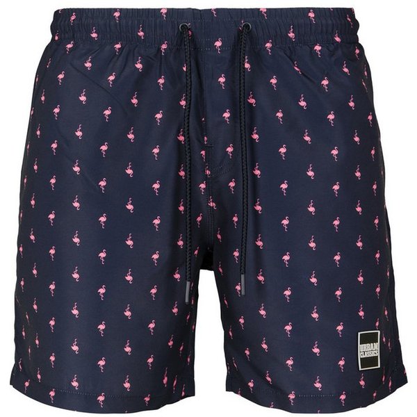URBAN CLASSICS Badeshorts Urban Classics Herren Pattern Swim Shorts