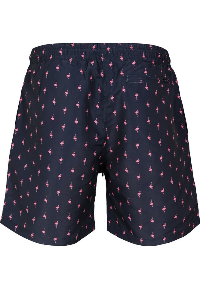 URBAN CLASSICS Badeshorts Urban Classics Herren Pattern Swim Shorts – Bild 2 von 5