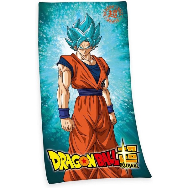 Badetuch Dragonball, Velours (1-St), mit coolem Motiv