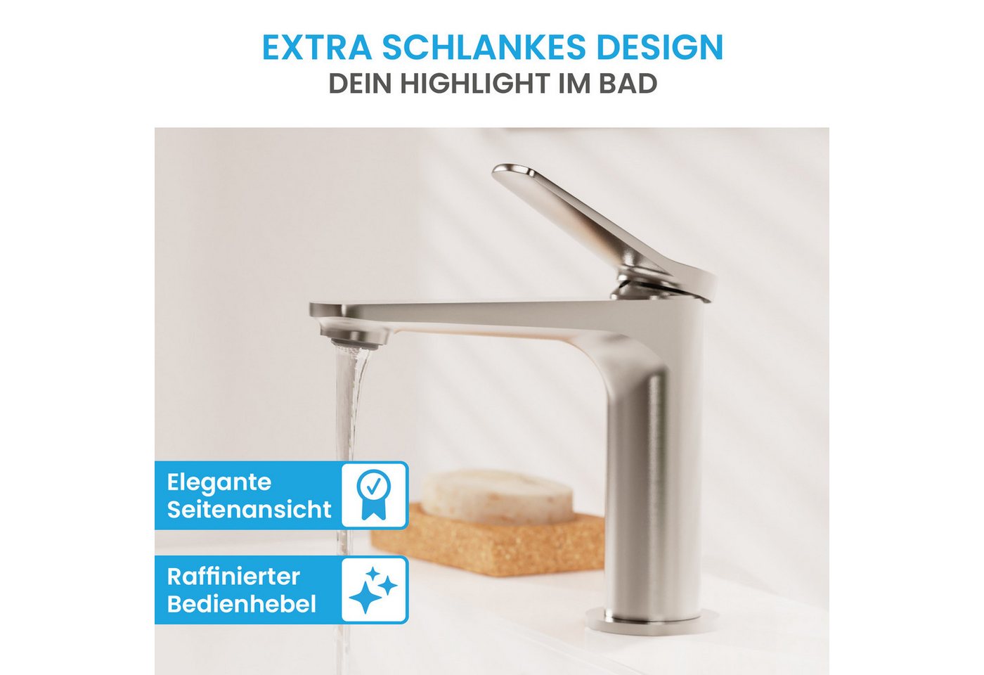 Bächlein Badarmatur Badarmatur Aldeya – Bild 3 von 5