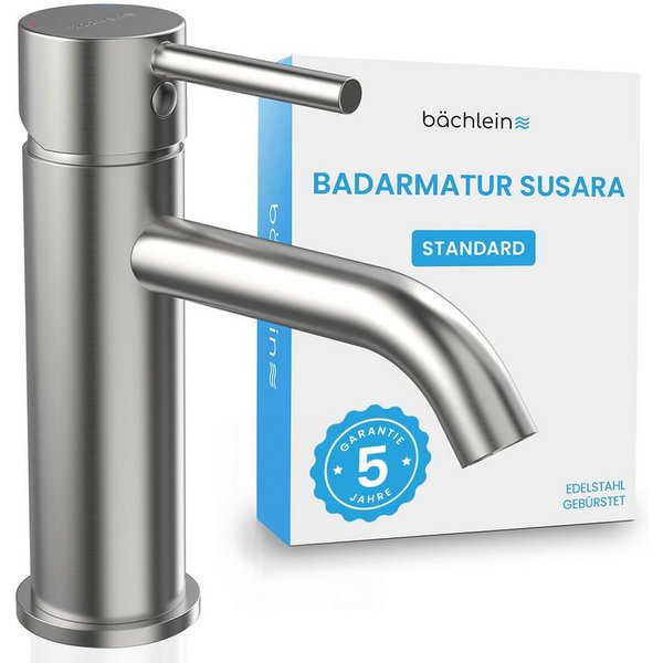 Bächlein Badarmatur Susara - eleganter Bad Wasserhahn, Waschbecken Armatur