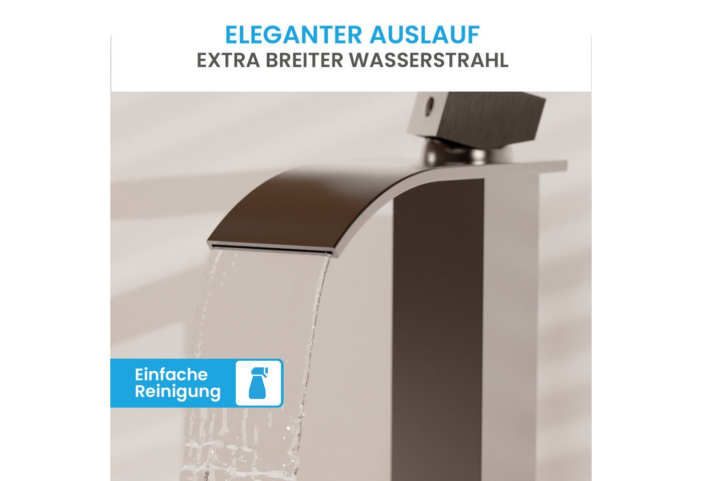 Bächlein Badarmatur Tamina - Wasserfall hoch – Bild 2 von 5