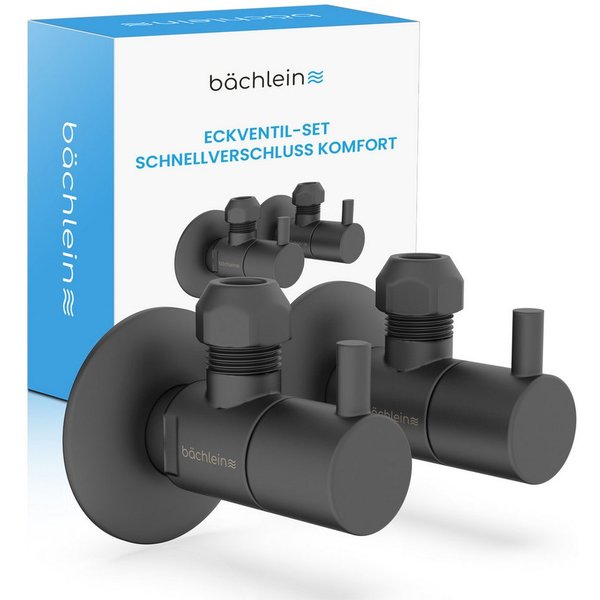 Bächlein Eckventil Eckventil-Set schnellverschluss Komfort