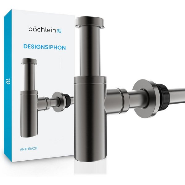 Bächlein Siphon Eleganter Waschbeckenablauf, Innovative Reinigungsöffnung, Universell einsetzbar