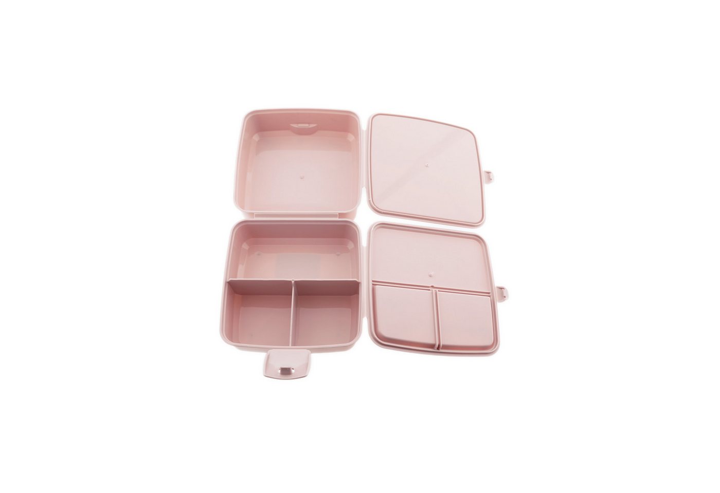 bahama Lunchbox Multi Brot- und Lunch Box mit Besteck, Kunststoff, (1-tlg), mit Besteck – Bild 3 von 5