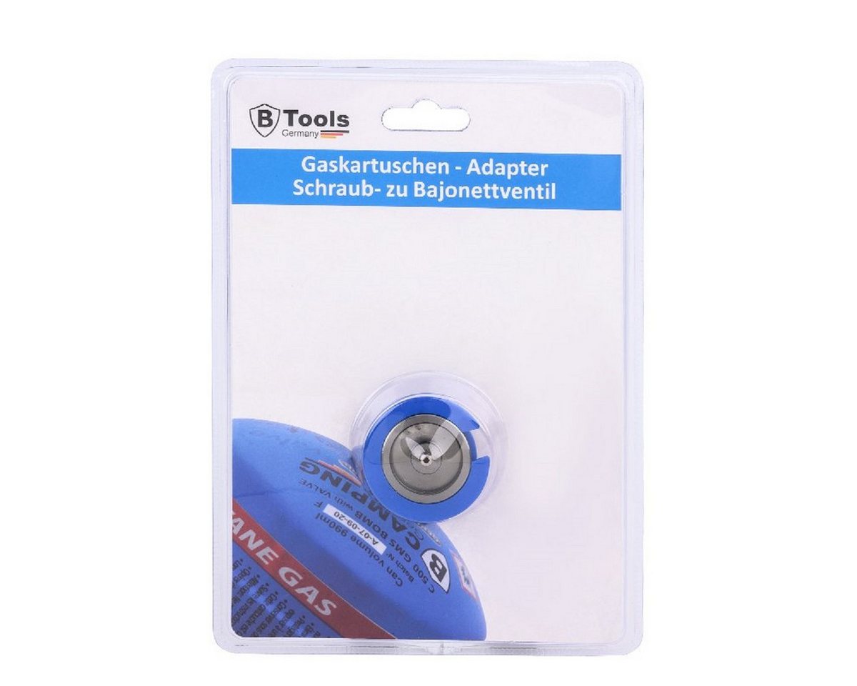 Bahama Warenvertriebs GmbH Gaskartusche Gaskartuschen-Adapter Schraub- zu Bajonettventil – Bild 3 von 4