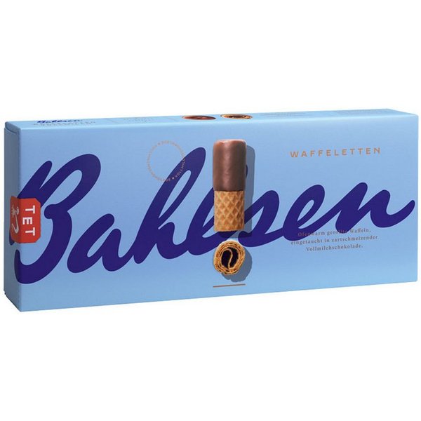 BAHLSEN Kekse, Bahlsen Waffeletten aus Vollmilch mit Schokolade überzogen 100g