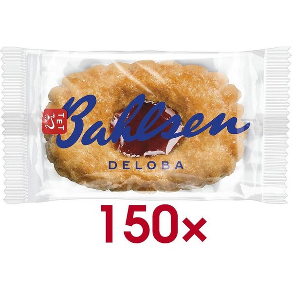 BAHLSEN Kekse Deloba, 150 Stück knuspriges Blätterteiggebäck