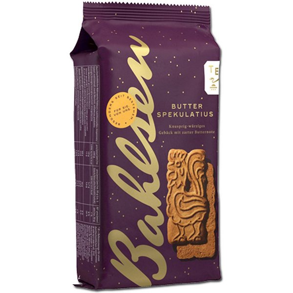 BAHLSEN Süßigkeit, Bahlsen Feinste Butter Spekulatius Knuspriges Mürbegebäck 200g