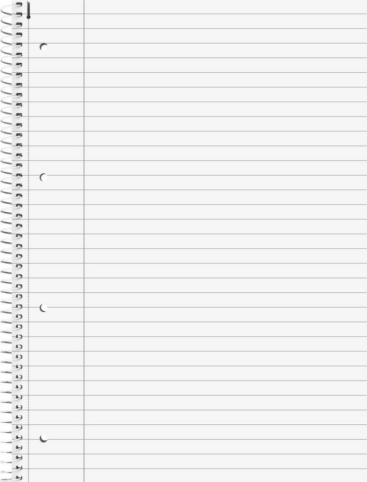 Baier & Schneider Collegeblock Collegeblock Student A4 liniert 80 Blatt blau – Bild 2 von 3