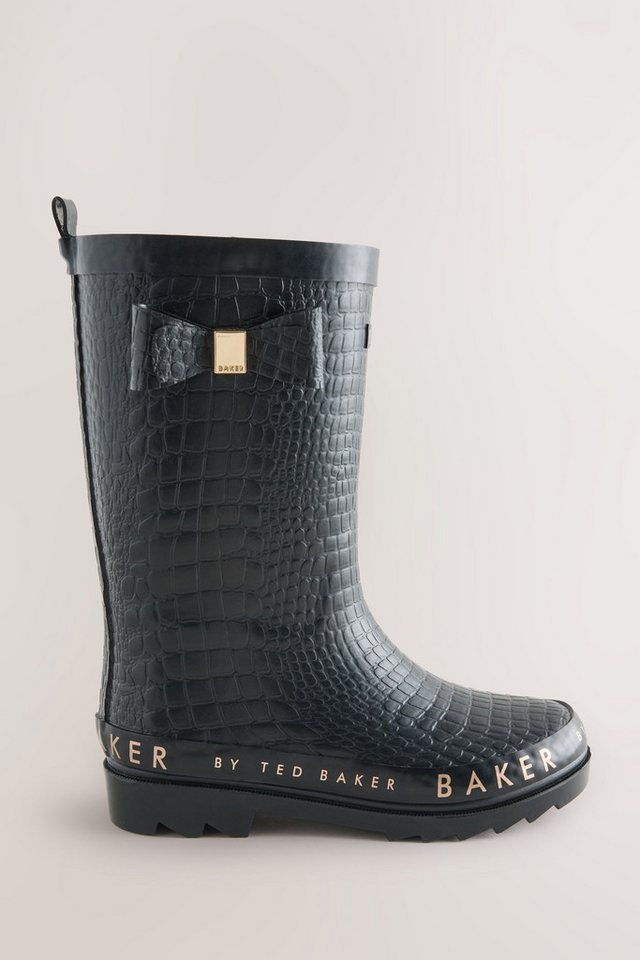 Baker by Ted Baker Baker by Ted Baker Gummistiefel mit Kunstfellfutte Gummistiefel – Bild 3 von 5