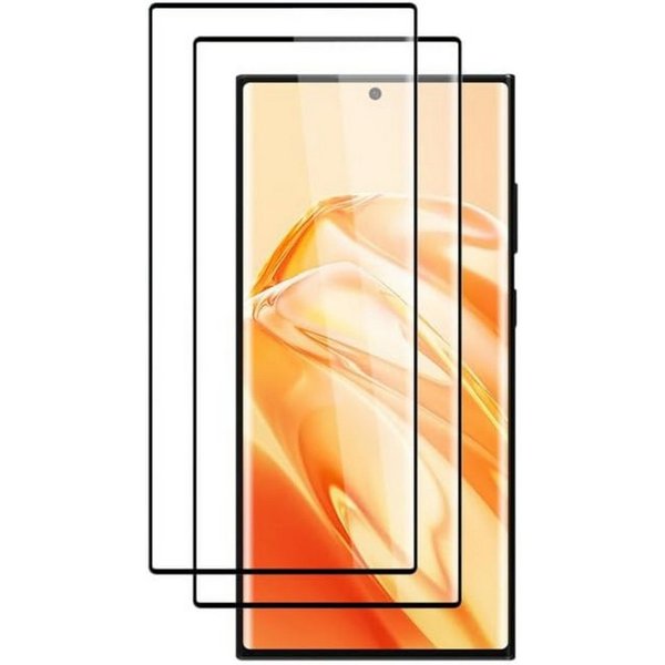 Baker Displayschutzglas 2x Panzerglas Samsung Galaxy für S25 Ultra, S25 +, S25, S24 Ultra, S24+, S24, S23 Ultra, S23+, S23, S22 Ultra, S22+, S22, S21 Ultra, S21
