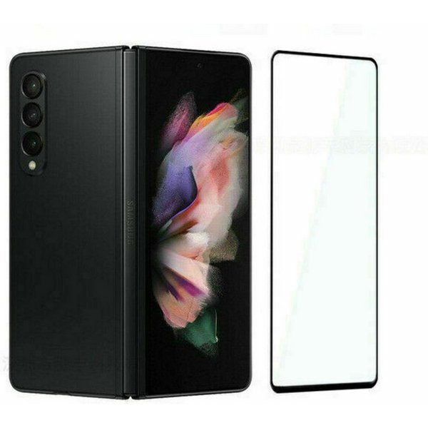 Baker Displayschutzglas 2x Schutzglas Panzerglas Vollabdeckung Samsung Galaxy für Z Fold 3 Z Fold 4 Z Fold 5 Z Fold 6 Z Fold 7, (2 Pack), Z Fold 6 Z Fold 7 Schu
