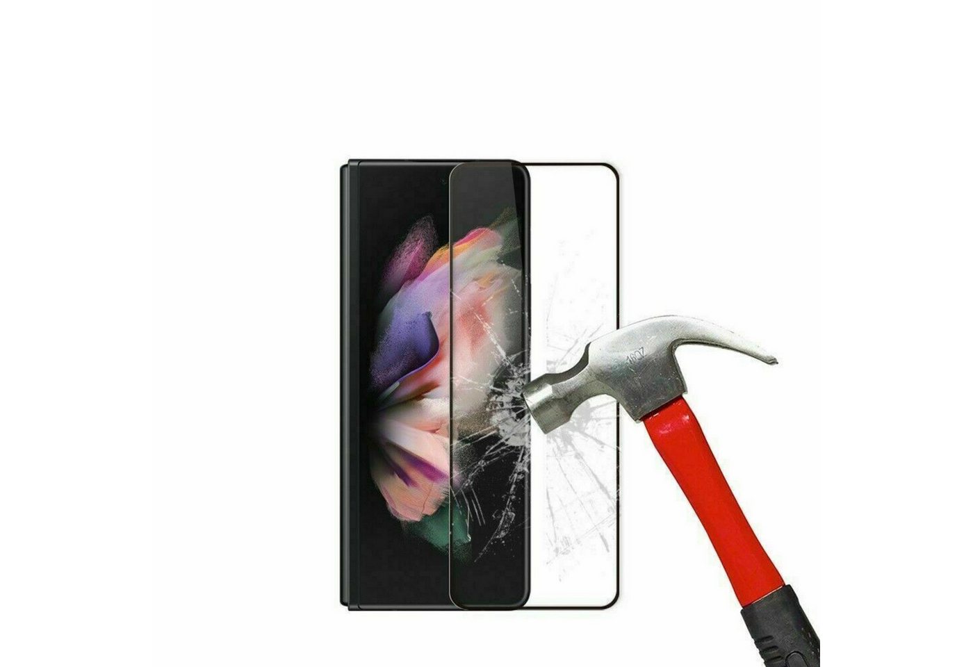 Baker Displayschutzglas 2x Schutzglas Panzerglas Vollabdeckung Samsung Galaxy für Z Fold 3 Z Fold 4 Z Fold 5 Z Fold 6 Z Fold 7, (2 Pack), Z Fold 6 Z Fold 7 Schu – Bild 2 von 5