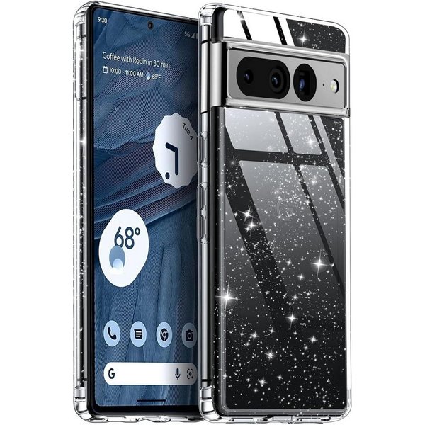 Baker Handyhülle Google Pixel 6 6a 6 Pro 7 7a 7 Pro 8 8a 8 Pro 9 9a 9 Pro 10 10 Pro, Transparent Schutzhülle Silikon mit Stoßfest Schutzecken