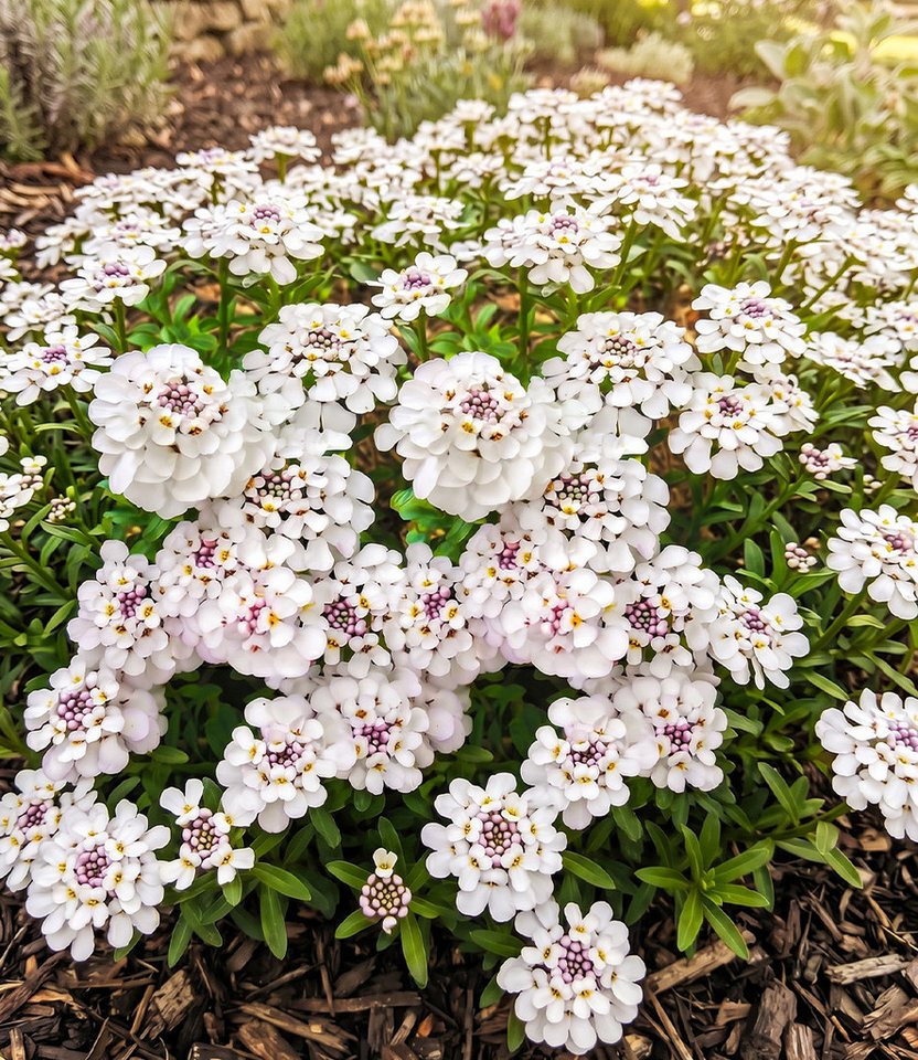 BALDUR Garten Bodendecker Iberis 'Masterpiece®', 6 St., Schleifenblume,duftend, lange Blütezeit, immergrün, genügsam – Bild 3 von 3