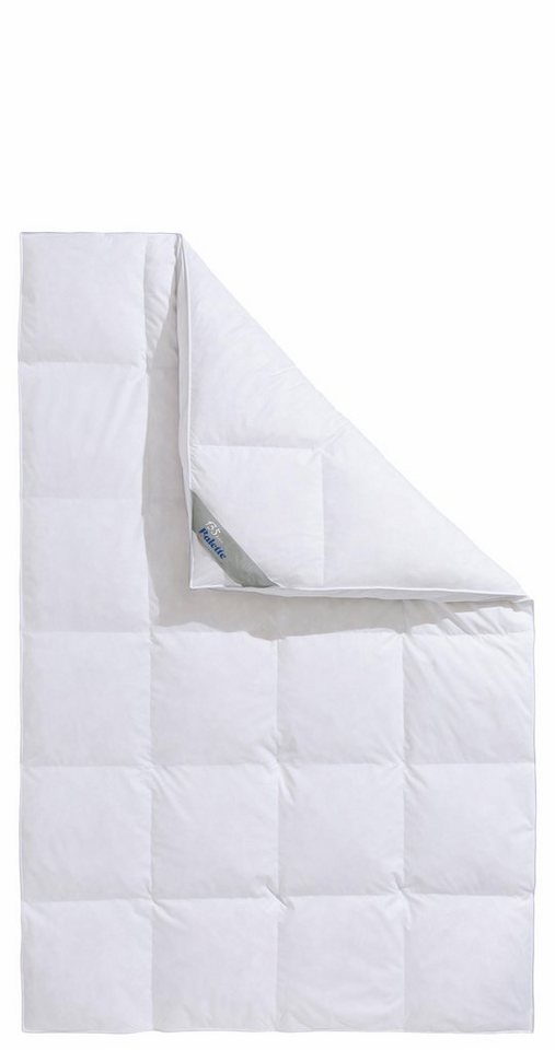Balette Federbettdecke Lena, Bettdecken für Sommer & Winter, Ganzjahresdecke, Füllung: 100% Federn, Bezug: 100% Baumwolle, Bettdecke 135x200 cm, 155x220 cm & we – Bild 2 von 5
