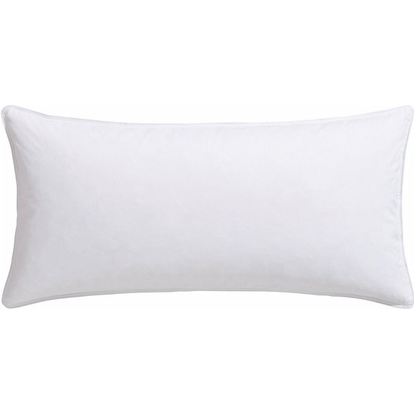 Balette Federkopfkissen Lilly, natürlicher Schlafkomfort, Made in Germany, Füllung: 85% Federn, 15% Daunen, Seitenschläfer, Rückenschläfer, Kopfkissen 40x80 cm,