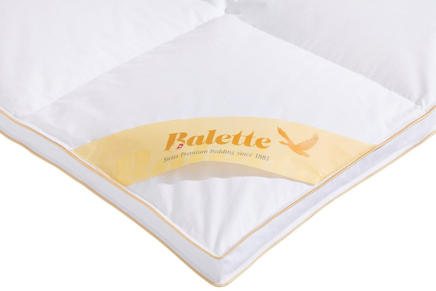Balette Gänsedaunenbettdecke Aileen, Füllung: 100% Gänsedaunen, Bezug: 100% Baumwolle, Hochwertiges Produkt mit natürlicher Füllung – Bild 3 von 5