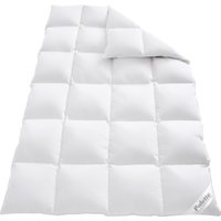 BALETTE Premium Daunen-Kassettenbettdecke Elegance, warm (200 x 220 cm)