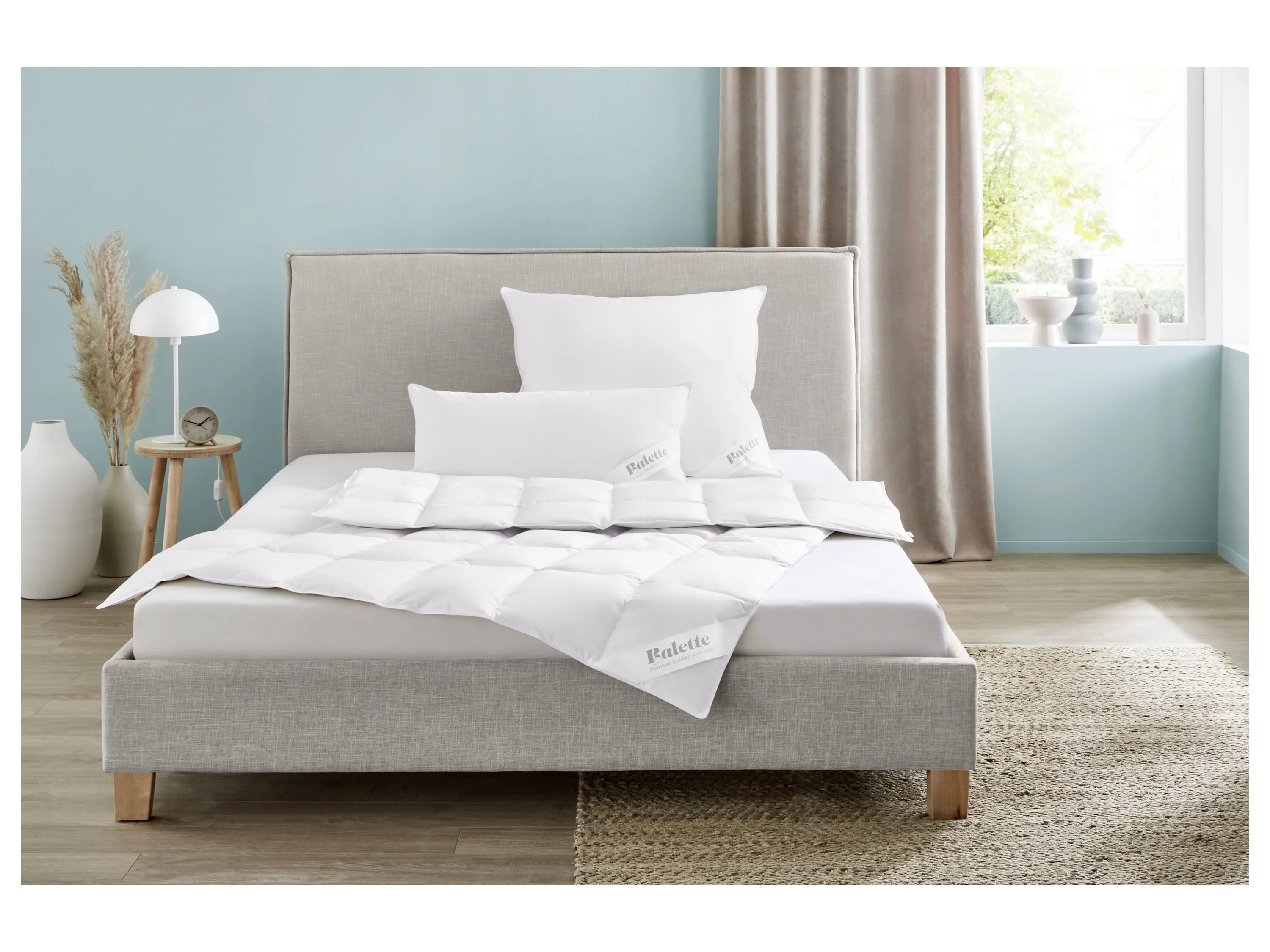 BALETTE Premium Daunen- Kassettenbettdecke Elegance (Medium, 155 X 220 CM) – Bild 3 von 4