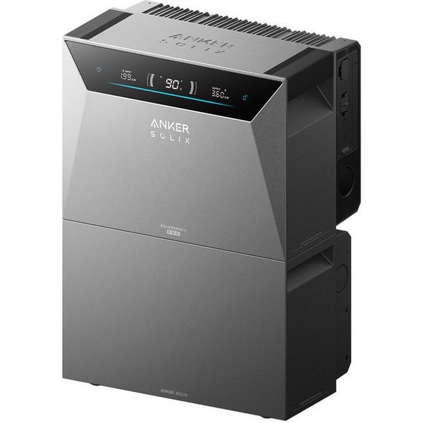 Anker Balkonkraftwerk Anker SOLIX E5000 PRO speicher mit BP5000 Erweiterungsbatterie, LiFePO4