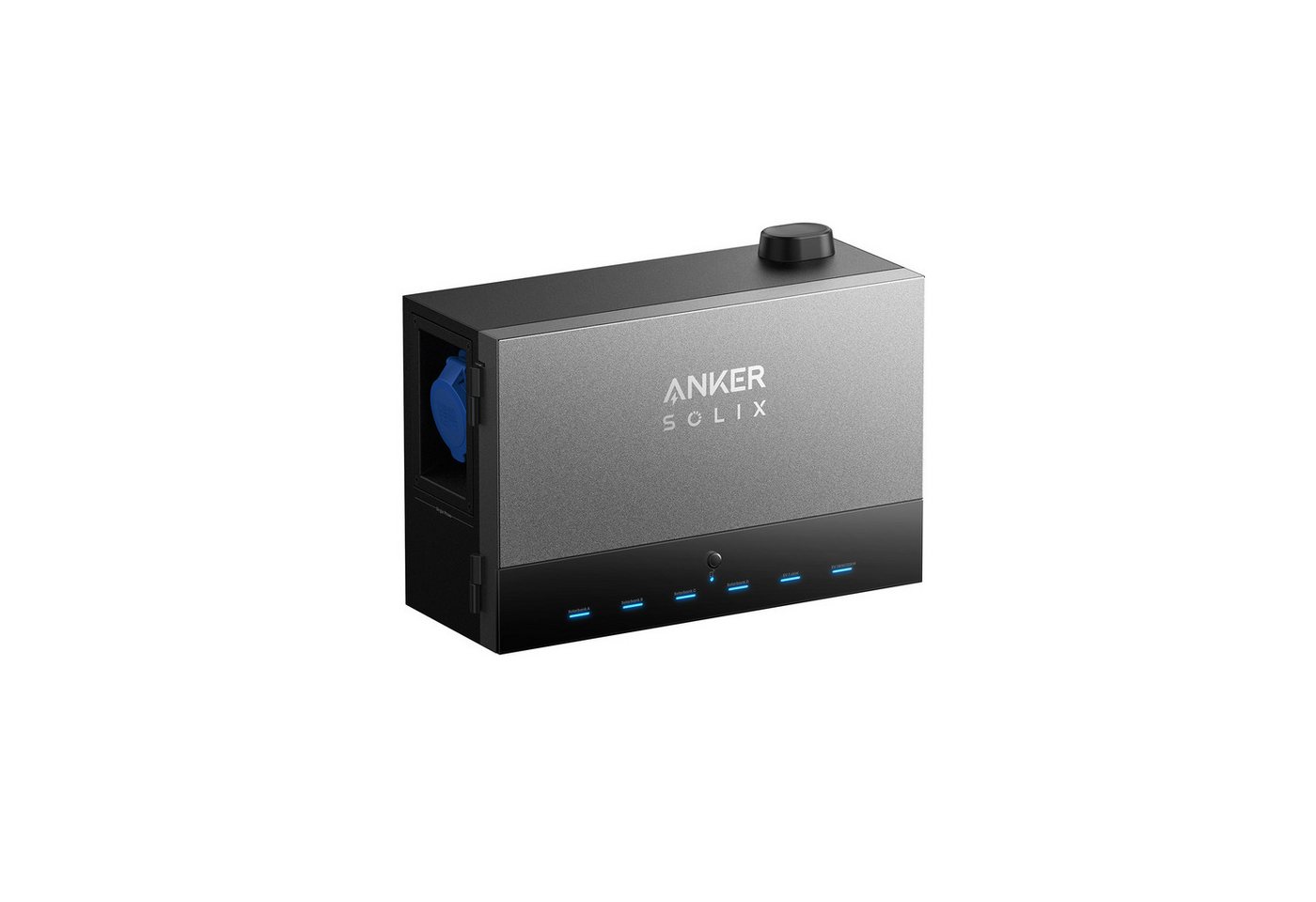 Anker Balkonkraftwerk Anker SOLIX Multisystem Power Dock, (Set, 1-St., 1Anker SOLIX Power Dock), 16 kW PV, 4,8 kW AC, modular, App-gesteuert – Bild 2 von 5
