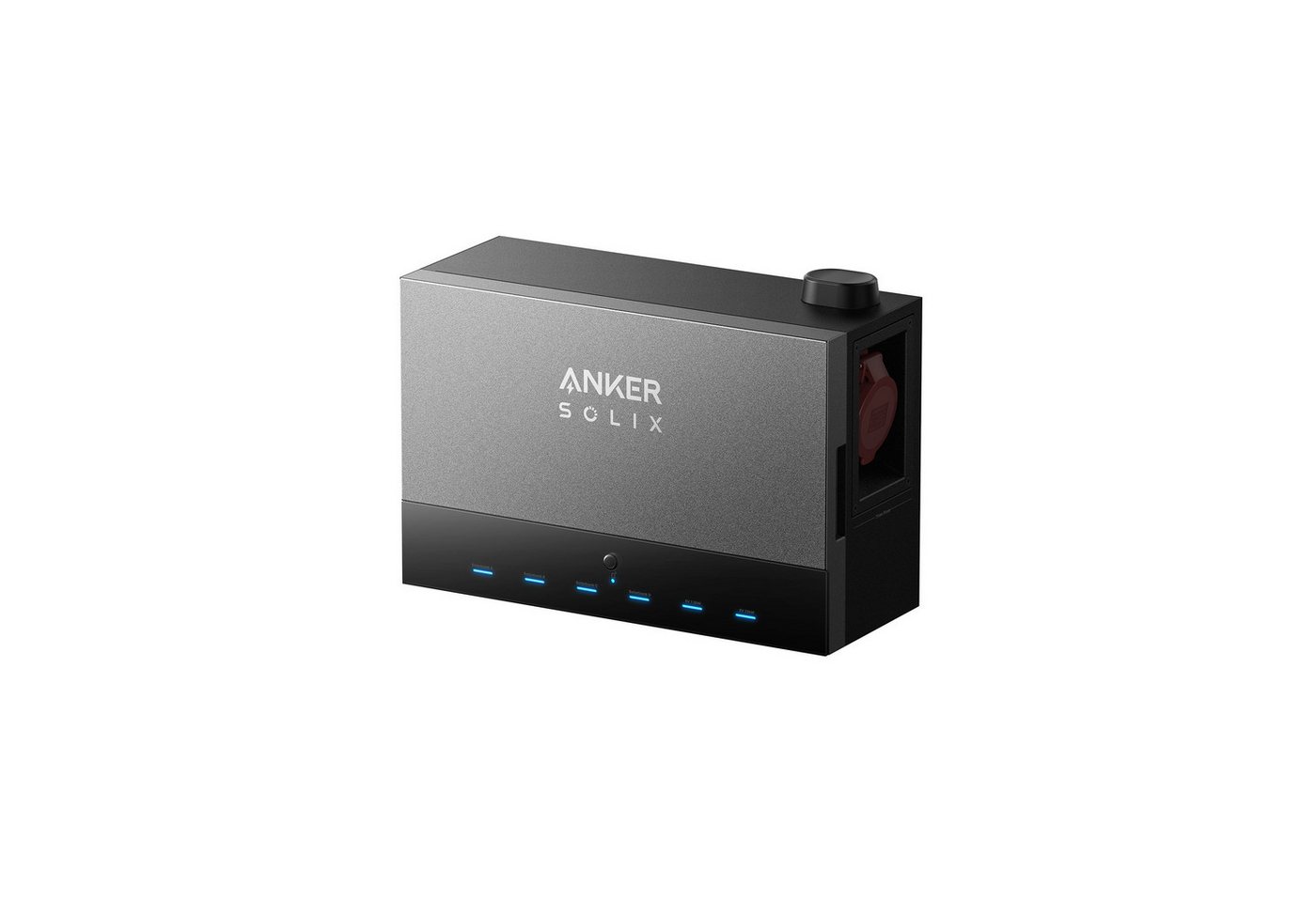 Anker Balkonkraftwerk Anker SOLIX Multisystem Power Dock, (Set, 1-St., 1Anker SOLIX Power Dock), 16 kW PV, 4,8 kW AC, modular, App-gesteuert – Bild 3 von 5