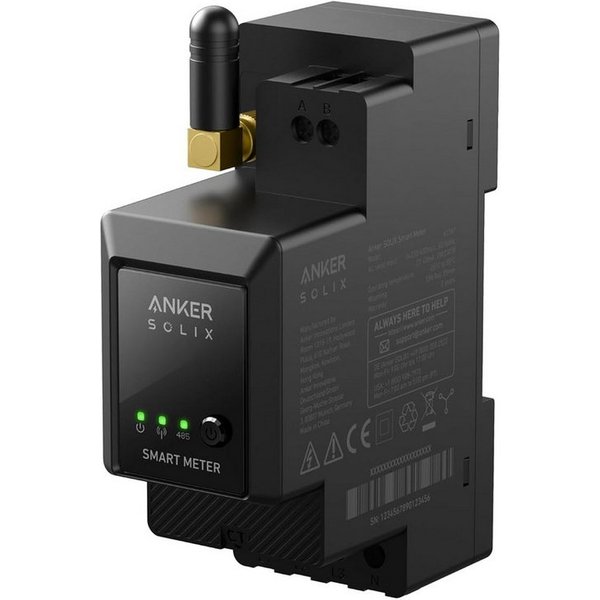 Anker Balkonkraftwerk Anker SOLIX Smart Meter, Smarter Zähler für Solarbank Serie